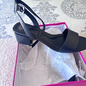 Chic Black Block Heel Sandals